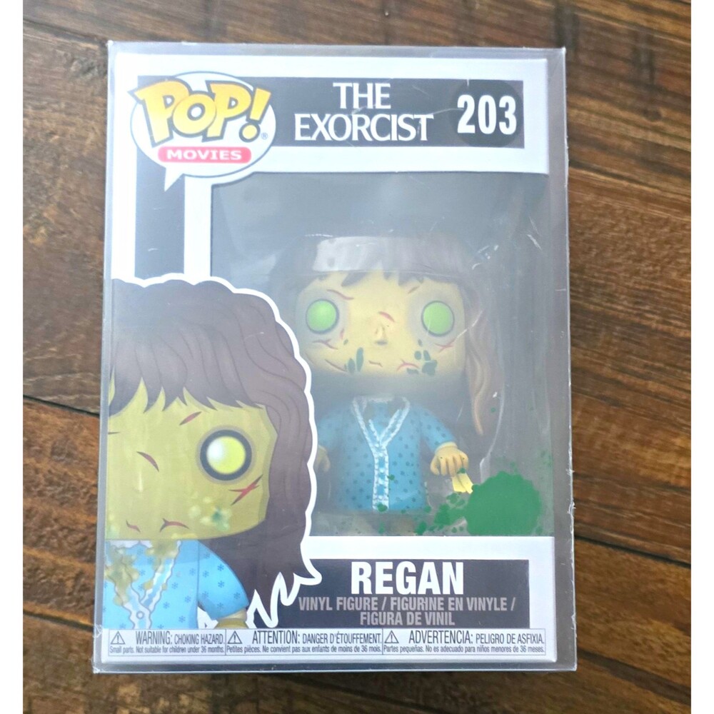 Funko Pop! Movies The Exorcist Regan Pop! Vinyl Figure #203 w/ Protector